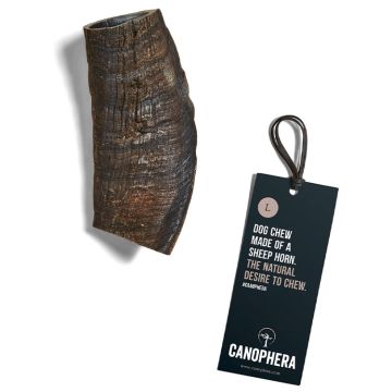 Canophera Premium Dog Chew: 100% Natural Sheep Horn