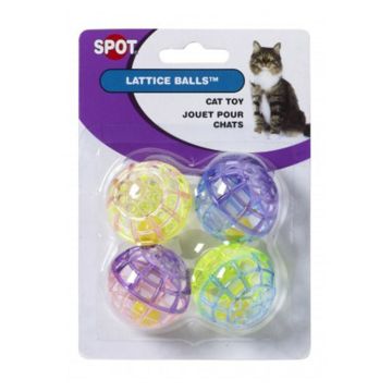 SPOT Lattice Balls with Bells 4 Pack