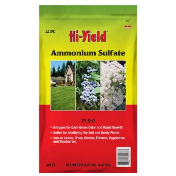 Hi-Yield® Ammonium Sulfate Granules to Lower Soil pH 21-0-0