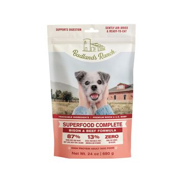 Badlands Ranch Superfoods Complete Bison & Beef Formula