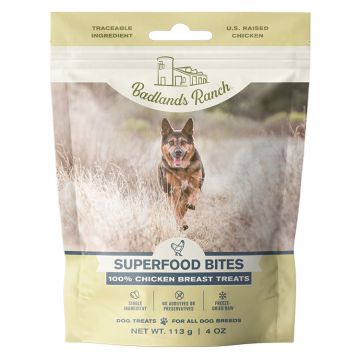 Badlands Ranch Superfood Bites Chicken Breast Treats, 4 oz