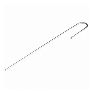 Raindrip Universal Tubing Hold-Down Wire Stakes, 8 in., Hooked Galvanized Steel, 15-Pack