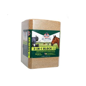 KALMBACH® 3-in-1 Block Supplement for Cattle & Horses 40 lb block