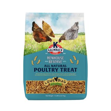 KALMBACH® Henhouse Reserve® Lovebug™ Mealworm Poultry Treats