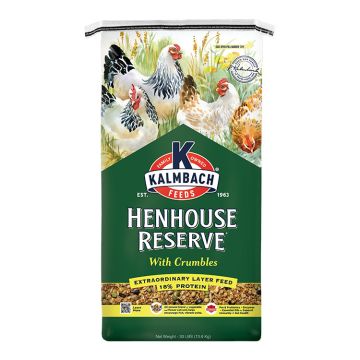KALMBACH® Henhouse Reserve® 17% Layer Feed with Crumbles 30 lb bag