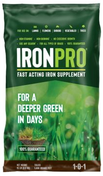 IronPro by Earth Science 1-0-1, 15lb (5,000 sqft)