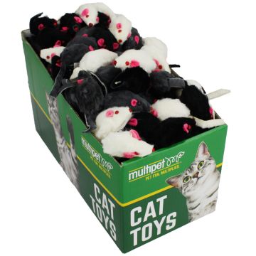 Multipet Fur Mice Cat Toy, 1 Toy