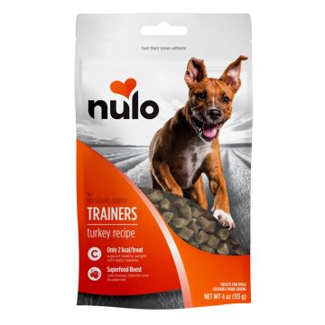 nulo® FreeStyle Grain-Free Dog Trainers Treats Turkey Recipe 4 oz pouch