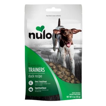 nulo® FreeStyle Grain-Free Dog Trainers Treats Duck Recipe 4 oz pouch
