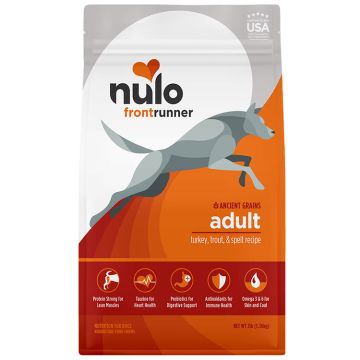 Nulo Frontrunner Adult Dog Grain In Turkey, Trout & Spelt