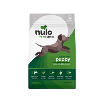 Nulo Frontrunner Chicken, Oats & Turkey Recipe Puppy Dry Food Bag, 11 lbs