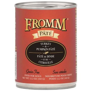 Fromm - Turkey & Pumpkin Pâté Dog Food, 12.2 oz. Can