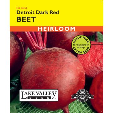 Beta, Beet 'Detroit Dark Red' Heirloom Value Pack