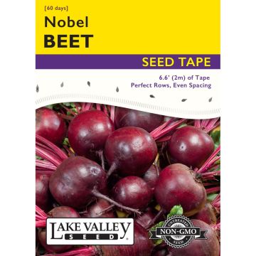 Beta, Beet 'Nobel' Seed Tape 6.6ft