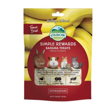 Oxbow Simple Rewards Banana Treats