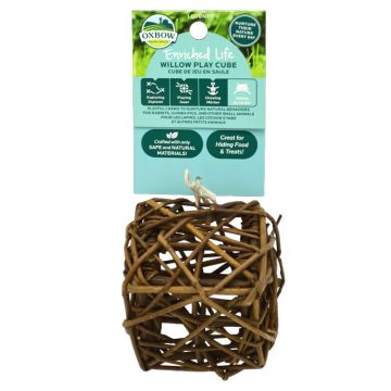 Oxbow Enriched Life – Willow Play Cube