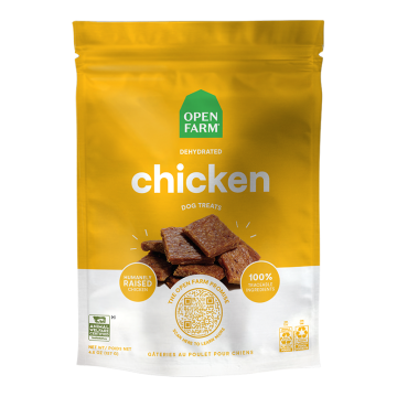 Open Farm Dog Dehydrated Treat Chicken 4.5Oz