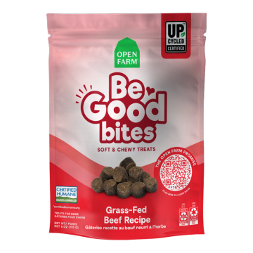 Open Farm Dog Be Good Bites Beef 6Oz