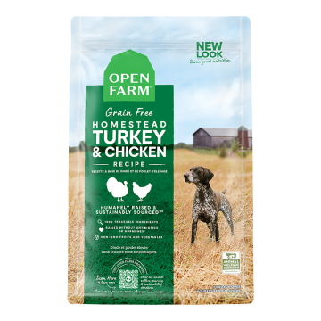 Open Farm Dog Grain Free Homestead Turkey & Chicken Recipe