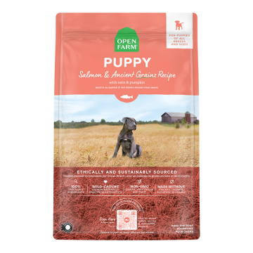 Open Farm Dog Ancient Grains Puppy Salmon Recipe