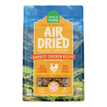 Open Farm Dog Air Dried Harvest Chicken Recipe 1Lb