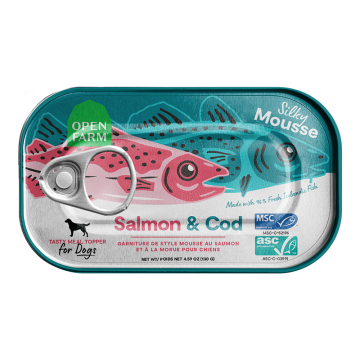 Open Farm Dog Grain Free Topper Salmon & Cod 4.59Oz