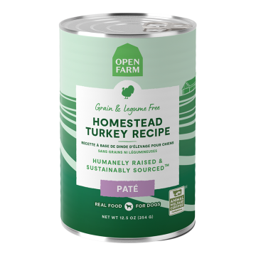 Open Farm Dog Grain Free Homestead Turkey Pâté 12.5Oz 