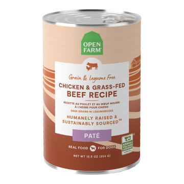 Open Farm Dog Grain Free Chicken & Beef Pâté 12.5Oz 