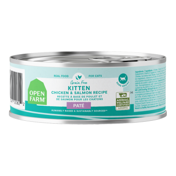 Open Farm Cat Grain Free Kitten Chicken & Salmon Pâté 5.3Oz 