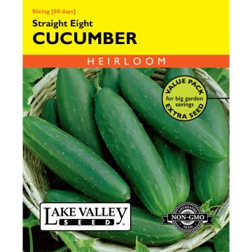 Cucumis, Cucumber 'Straight Eight' Heirloom Value Pack