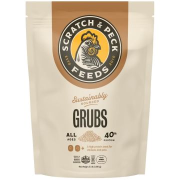 Scratch and Peck Feeds Grubs