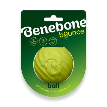 Benebone Dog Ball, Natural Rubber