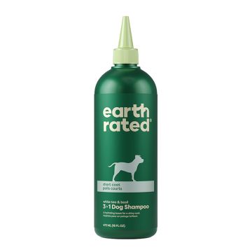 Earth Rated Short Coat 3-in-1 Dog Shampoo, 16oz