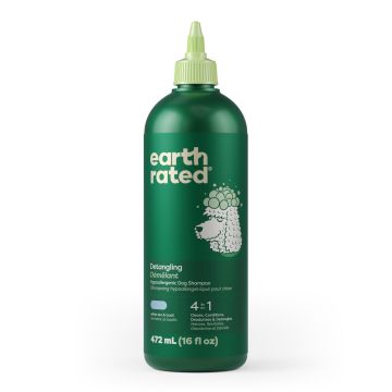 Earth Rated Curly Coat 3-in-1 Dog Shampoo, 16oz