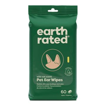 Earth Rated Ear Wipes, 60ct