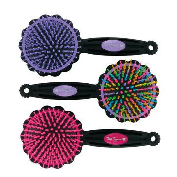 Professional's Choice Tail Tamer Flower Power Brush Assorted Colors