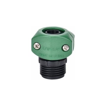 Green Thumb, 5/8" & 3/4", Poly Male Hose Coupler