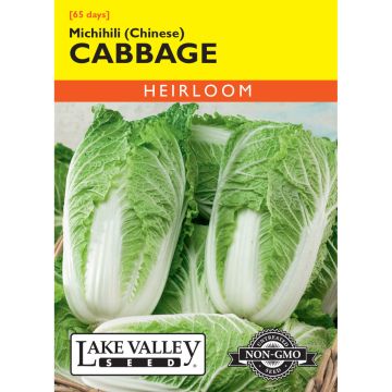 Brassica, Cabbage 'Michihili' (Chinese) Heirloom
