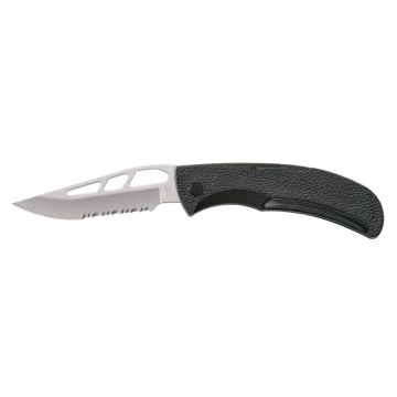 Gerber High Carbon Stainless Steel E-Z Out Skeleton Folding Knife, Black