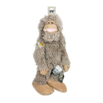 Tall Tails Stuffless Bigfoot with Squeaker Dog Toy
