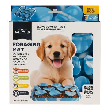 Tall Tails Foraging Mat for Dogs, Rock