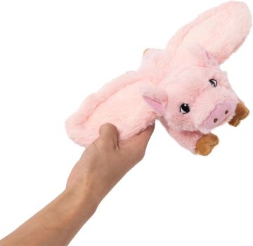 Tall Tails Fling and Fetch Toy for Dogs, Pig