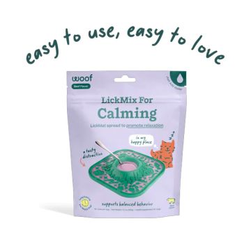 Woof LickMat Calming Support Lickmix
