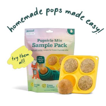 Woof Pupsicle Treat Mix Sample Packs