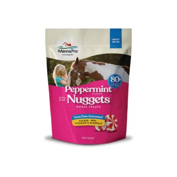 Manna Pro Bite-Size Nuggets Horse Treats, Peppermint