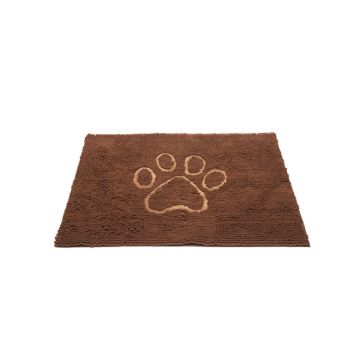 Dog Gone Smart Dirty Dog Doormat, Mocha Brown, Medium, 31in X 20 in