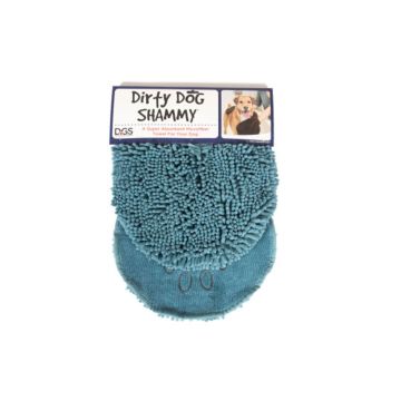 Dog Gone Smart Dirty Dog Shammy, Pacific Blue, 13in X 31 in