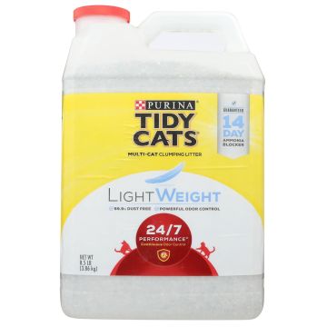 Tidy Cats 24/7 Performance Light Weight Clumping Litter 8.5lb jug