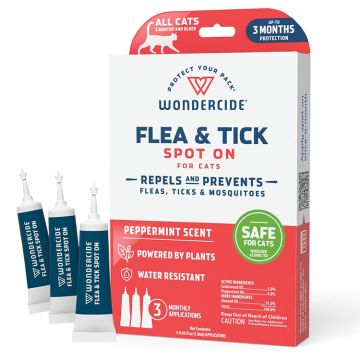 Wondercide Flea and Tick Cat Spot On, Cat