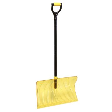 YO-HO® Shovel-To-Go with D-Grip 21IN Poly-Blade 48IN Steel Handle